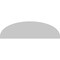 Ekena Millwork Elliptical Sunburst Architectural Grade PVC Pediment, 26"W x 7-1/2"H x 2"P PEDPS026X075ELL01 - alternate 2
